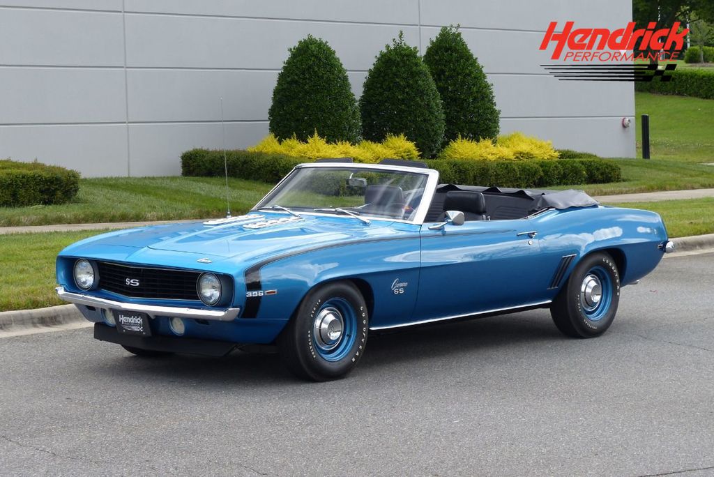 ブルーカルセドニーカクカクハート♡♡No.1969 1969 Chevrolet Camaro SS Original X66 Camaro SS Convertible in